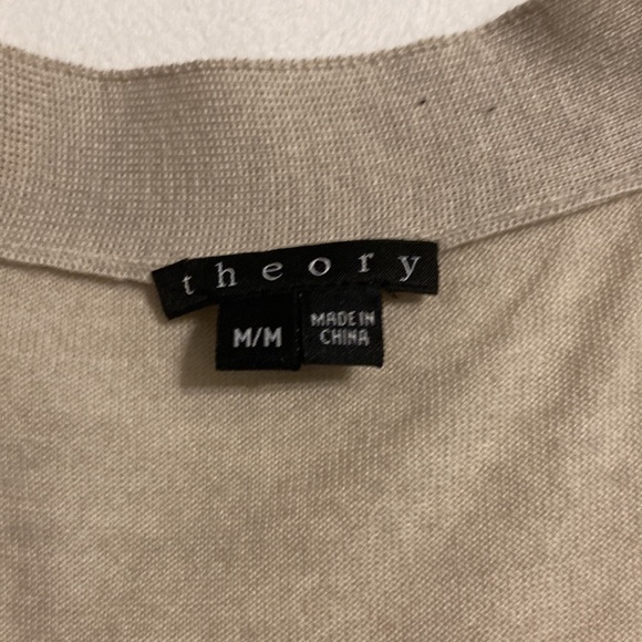 Long multicolor theory sweater, short sleeve - Picture 2 of 6